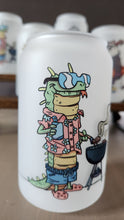 Load image into Gallery viewer, Lizard BBQ - Beer Can Glass
