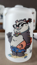 Load image into Gallery viewer, Surfs Up Mr. Panda - Beer Can Glass
