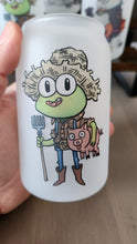 Load image into Gallery viewer, Farmer Frog - Beer Can Glass
