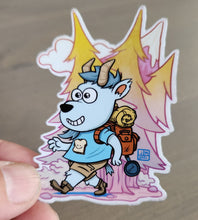 Load image into Gallery viewer, Hiking Goat - Sticker
