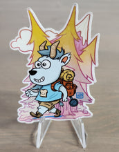 Load image into Gallery viewer, Hiking Goat - Sticker
