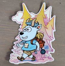 Load image into Gallery viewer, Hiking Goat - Sticker
