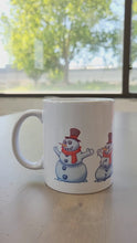 Load and play video in Gallery viewer, Frosty the Snowman T2 gag Mug - Summer Sale
